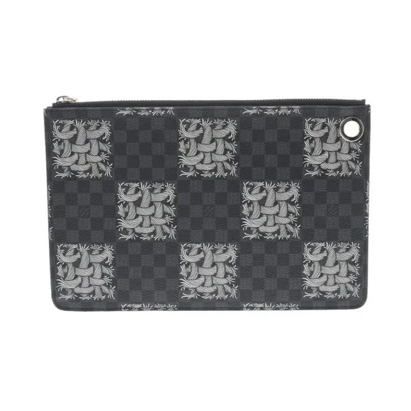 Louis Vuitton x Christopher Nemeth Damier Graphite Pochette Jour - Picture 1 of 12